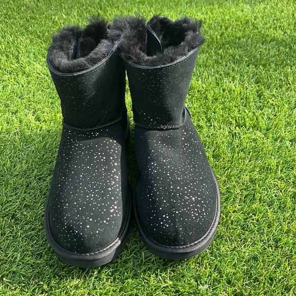 NWOT UGG Mini Bailey Bow Metallic Spots - Picture 7 of 11